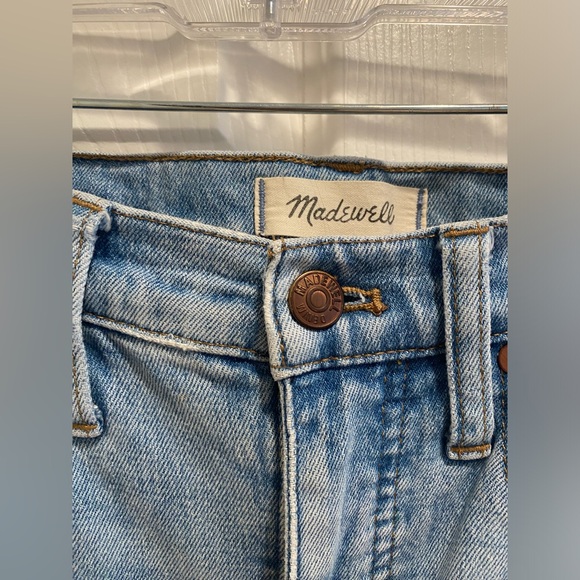 Madewell Slim Demi Boot Denim Sz 24 - Picture 2 of 4